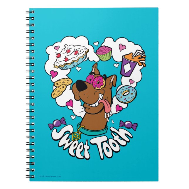 Scooby-Doo "Sweet Tooth" Anteckningsbok (Framsidan)
