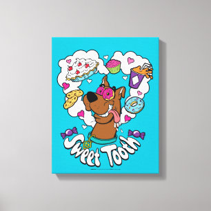 Scooby-Doo "Sweet Tooth" Canvastryck