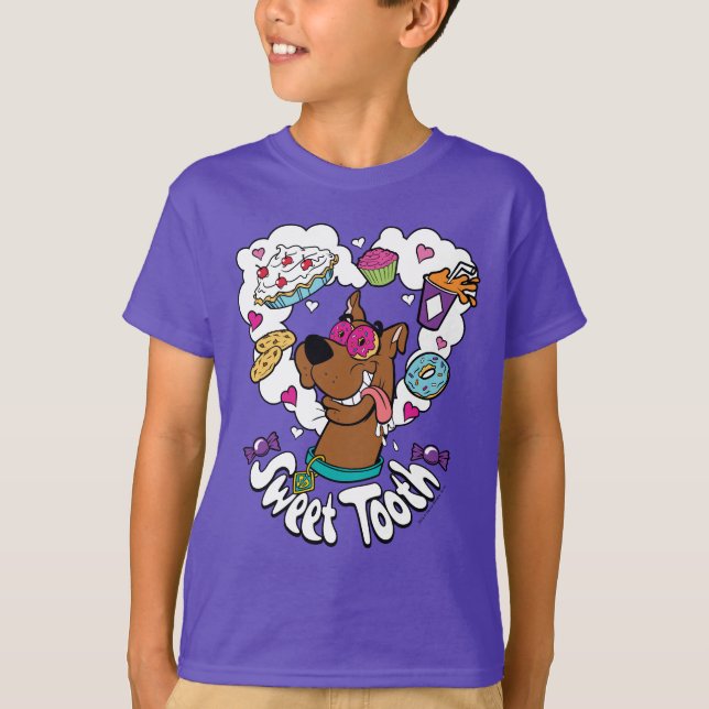 Scooby-Doo "Sweet Tooth" T Shirt (Framsida)
