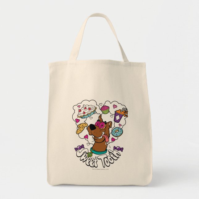 Scooby-Doo "Sweet Tooth" Tygkasse (Framsidan)