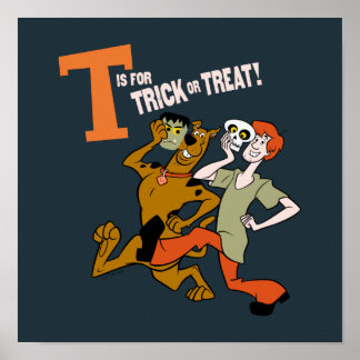 Scooby-Doo | T är för Bus eller godis Poster