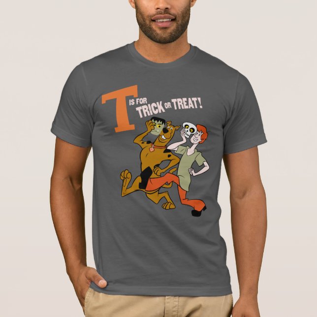 Scooby-Doo | T är för Bus eller godis Shirt (Framsida)