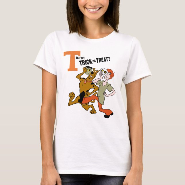 Scooby-Doo | T är för Bus eller godis Shirt (Framsida)