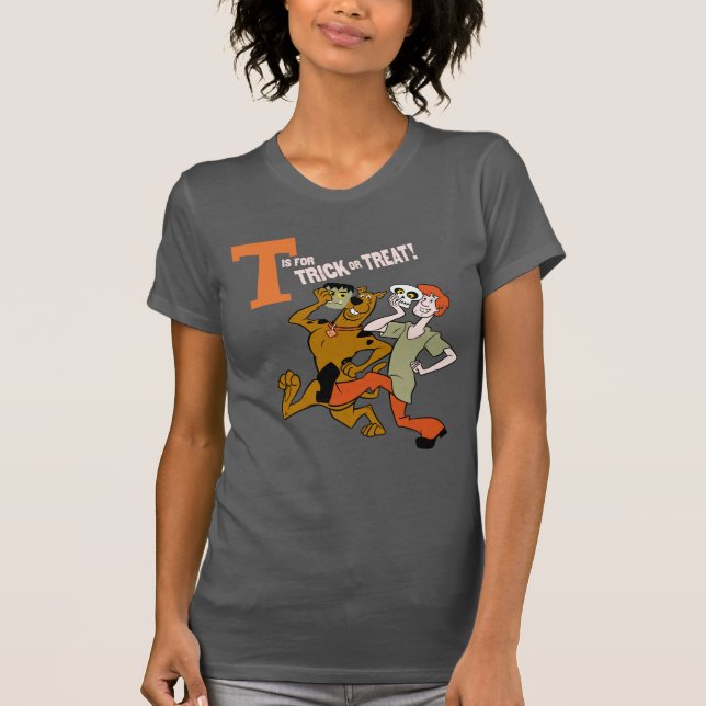 Scooby-Doo | T är för Bus eller godis Shirt (Framsida)