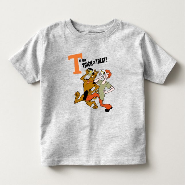 Scooby-Doo | T är för Bus eller godis T Shirt (Framsida)