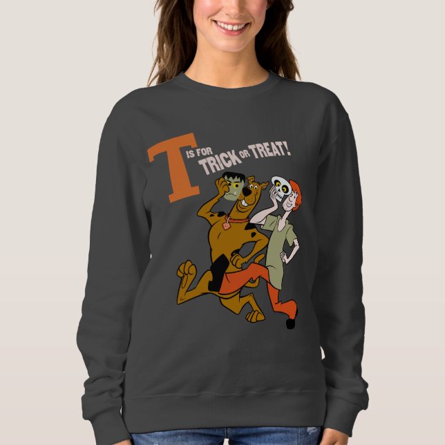 Scooby-Doo | T är för Bus eller godis T Shirt (Framsida)