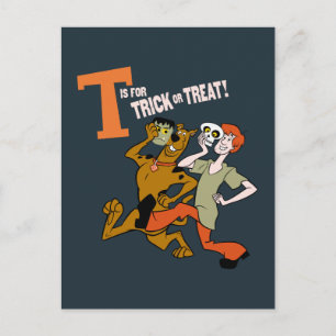 Scooby-Doo   T är för bus eller godis Vykort