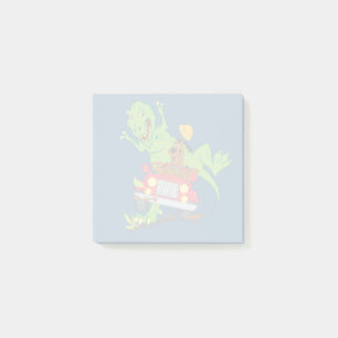 Scooby-Doo T-Rex Attack Post-it Block