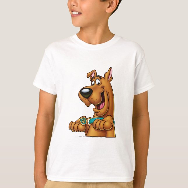 Scooby-Doo Tass Up T Shirt (Framsida)