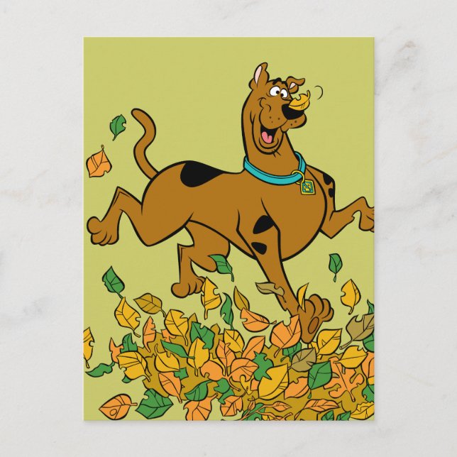 Scooby-Doo Thanksgiving Lövs Helg Vykort (Framsida)