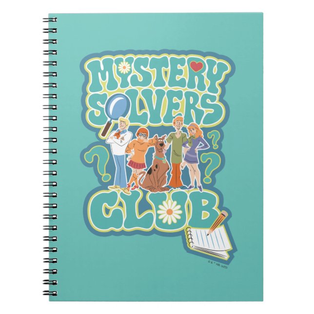 Scooby-Doo & the Gang ’Myasty Solvers Klubb’ Anteckningsbok (Framsidan)