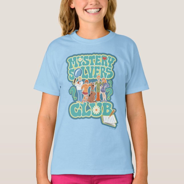 Scooby-Doo & the Gang ’Myasty Solvers Klubb’ T Shirt (Framsida)