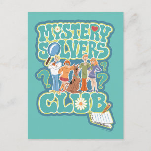 Scooby-Doo & the Gang ’Myasty Solvers Klubb’ Vykort