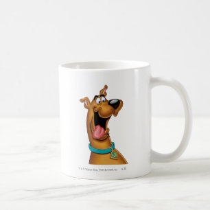 Scooby-Doo upphetsad ansikte Kaffemugg