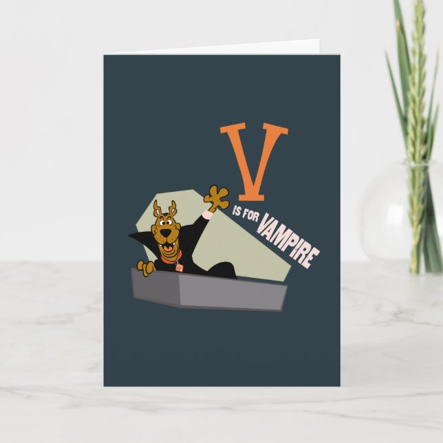 Scooby-Doo | V är för Vampyr Kort (Framsida)