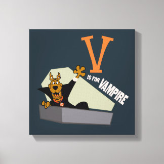 Scooby-Doo | V är för Vampyre Canvastryck