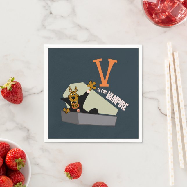 Scooby-Doo | V är för Vampyre Pappersservett (Insitu)