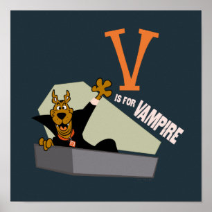 Scooby-Doo V är för Vampyre Poster