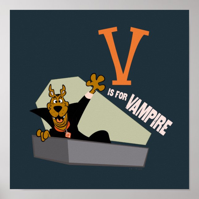 Scooby-Doo | V är för Vampyre Poster (Framsidan)