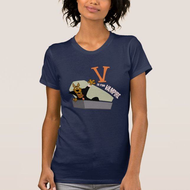 Scooby-Doo | V är för Vampyre T Shirt (Framsida)