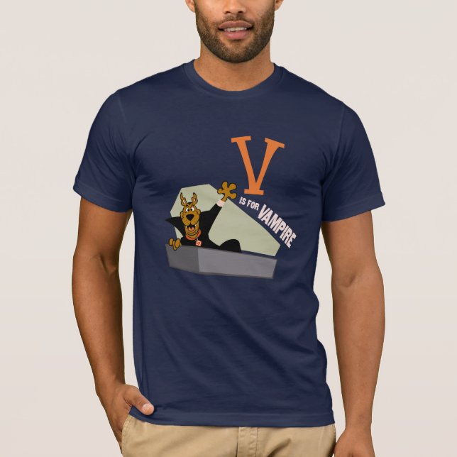 Scooby-Doo | V är för Vampyre T Shirt (Framsida)