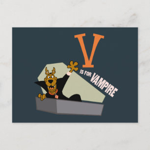 Scooby-Doo   V är för Vampyre Vykort