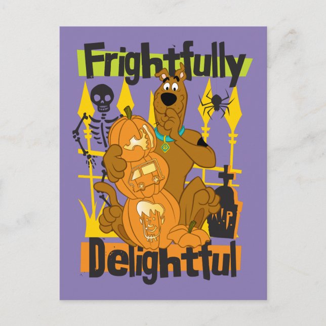 Scooby-Doo - vänlig och trevlig Vykort (Framsida)