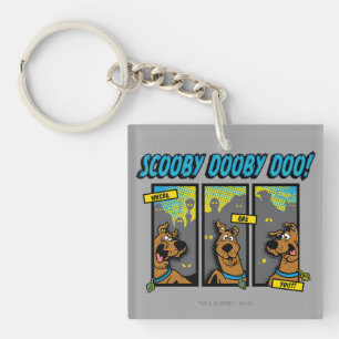 Scooby-Doo var är du komiska paneler