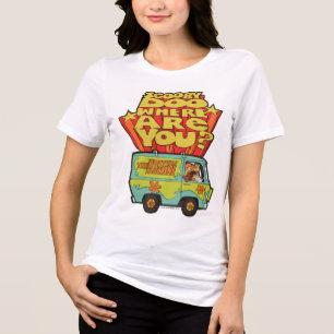 Scooby-Doo   "Var är du?" Retro Tecknad Van Tröja