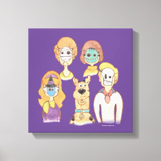 Scooby-Doo | Våra Halloween-masker Canvastryck