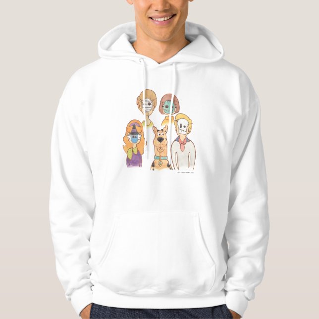 Scooby-Doo | Våra Halloween-masker Hoodie (Framsida)