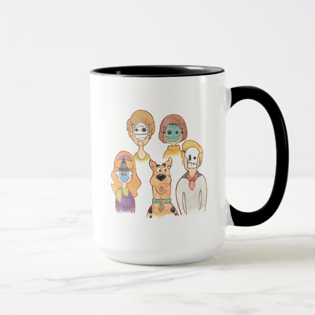 Scooby-Doo | Våra Halloween-masker Mugg (Höger)