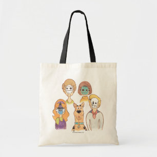 Scooby-Doo Våra Halloween-masker Tygkasse