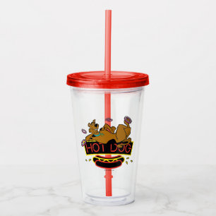 Scooby-Doo varmkorvneon undertecknar Take Away Mugg