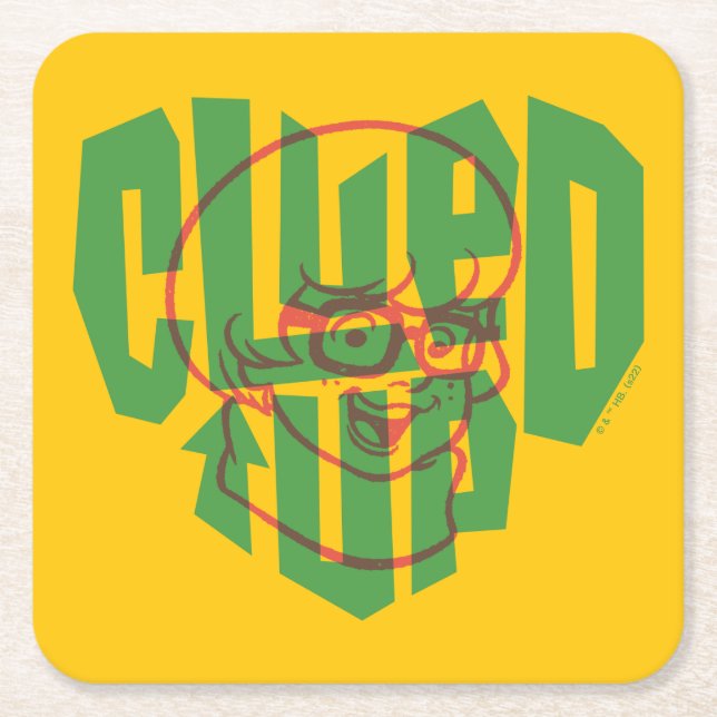 Scooby-Doo | Velma Clued Up Underlägg Papper Kvadrat (Framsidan)