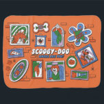 Scooby-Doo Wall of Halloween Picture Frames Bebisfilt<br><div class="desc">Check out this spooky wall of hanging picture frames over a brick wall! Grab this graphic for your own wall on an art print,  or enjoy on a cozy blanket. Shop this graphic on even more customizable Zazzle gifts!</div>