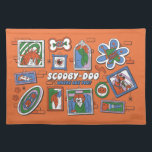 Scooby-Doo Wall of Halloween Picture Frames Bordstablett<br><div class="desc">Check out this spooky wall of hanging picture frames over a brick wall! Grab this graphic for your own wall on an art print,  or enjoy on a cozy blanket. Shop this graphic on even more customizable Zazzle gifts!</div>