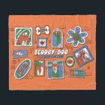 Scooby-Doo Wall of Halloween Picture Frames Fleecefilt<br><div class="desc">Check out this spooky wall of hanging picture frames over a brick wall! Grab this graphic for your own wall on an art print,  or enjoy on a cozy blanket. Shop this graphic on even more customizable Zazzle gifts!</div>