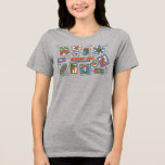 Scooby-Doo Wall of Halloween Picture Frames T Shirt<br><div class="desc">Check out this spooky wall of hanging picture frames over a brick wall! Grab this graphic for your own wall on an art print,  or enjoy on a cozy blanket. Shop this graphic on even more customizable Zazzle gifts!</div>