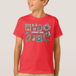 Scooby-Doo Wall of Halloween Picture Frames T Shirt<br><div class="desc">Check out this spooky wall of hanging picture frames over a brick wall! Grab this graphic for your own wall on an art print,  or enjoy on a cozy blanket. Shop this graphic on even more customizable Zazzle gifts!</div>