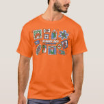 Scooby-Doo Wall of Halloween Picture Frames T Shirt<br><div class="desc">Check out this spooky wall of hanging picture frames over a brick wall! Grab this graphic for your own wall on an art print,  or enjoy on a cozy blanket. Shop this graphic on even more customizable Zazzle gifts!</div>