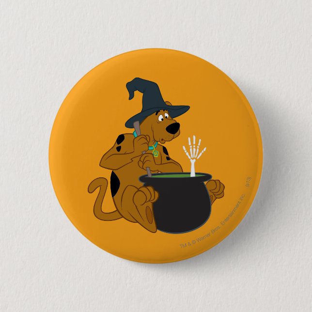 Scooby-Doo Witch's Cauldron Knapp (Framsida)