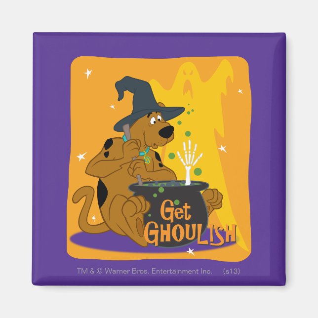 Scooby-Doo Witch's Cauldron Magnet (Framsidan)