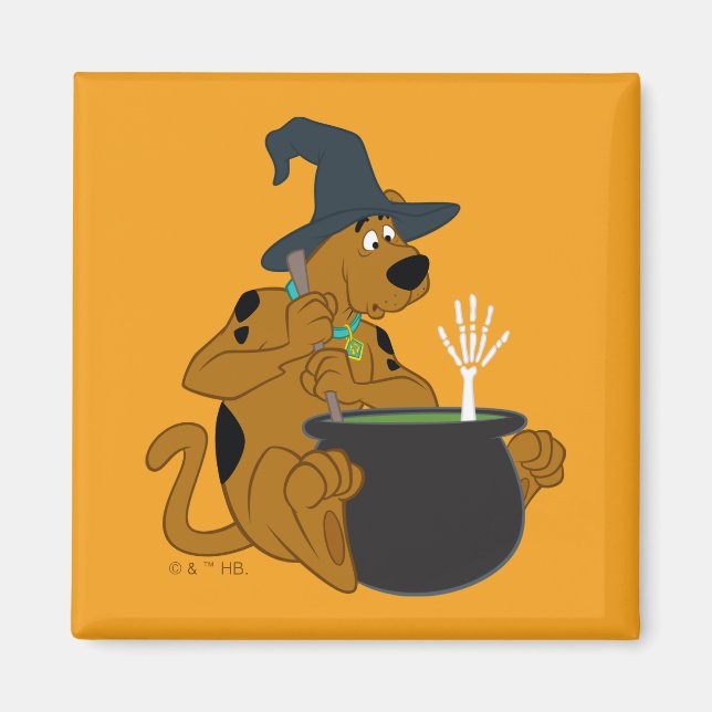Scooby-Doo Witch's Cauldron Magnet (Framsidan)
