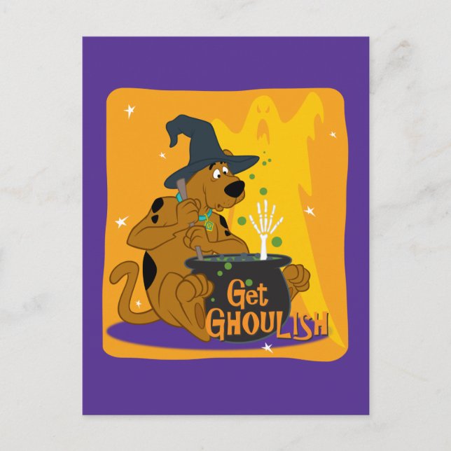 Scooby-Doo Witch's Cauldron Vykort (Framsida)
