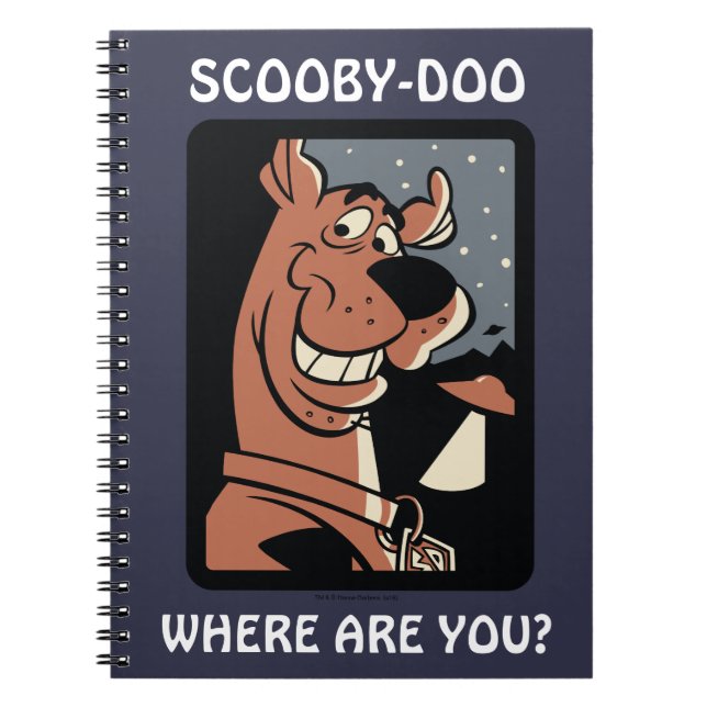 Scooby-Doo with UFO Anteckningsbok (Framsidan)
