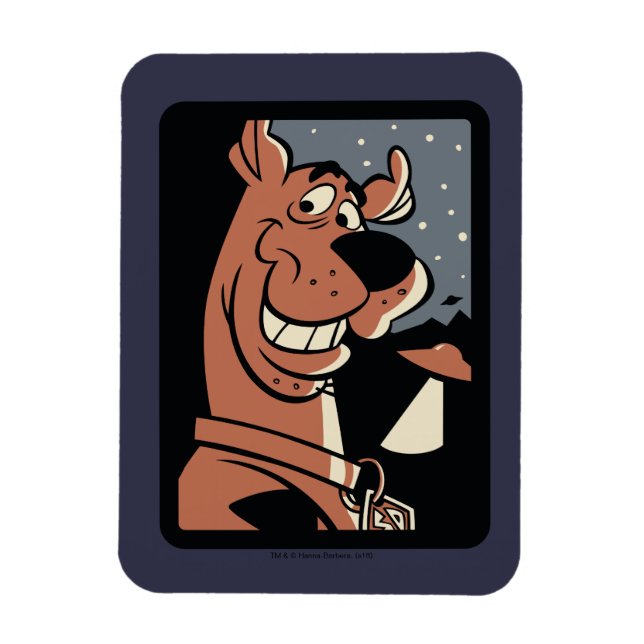 Scooby-Doo with UFO Magnet (Vertikal)