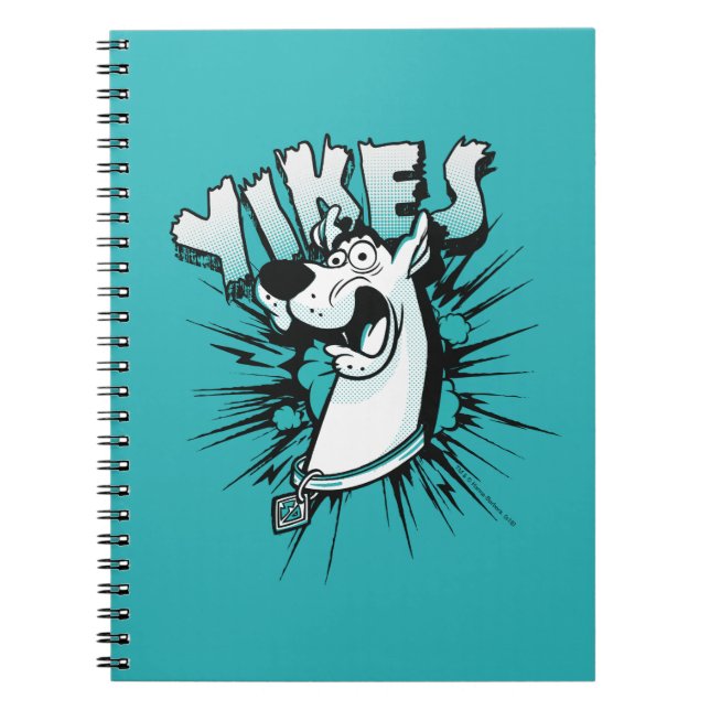 Scooby-Doo "Yikes"! Raster Anteckningsbok (Framsidan)