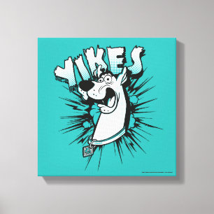 Scooby-Doo "Yikes"! Raster Canvastryck
