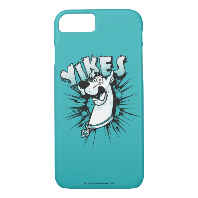 Scooby-Doo "Yikes"! Raster Case-Mate iPhone Skal (Baksida)
